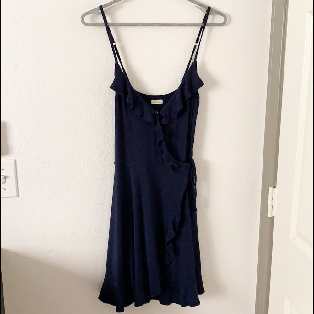 Hollister Faux Wrap Mini Dress